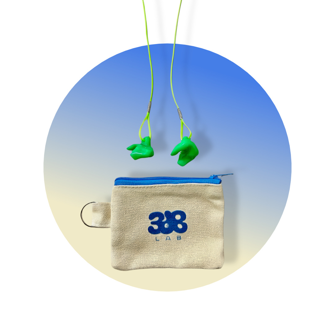 3dB earplug - zipper pouch 3dB earplug - zipper pouch